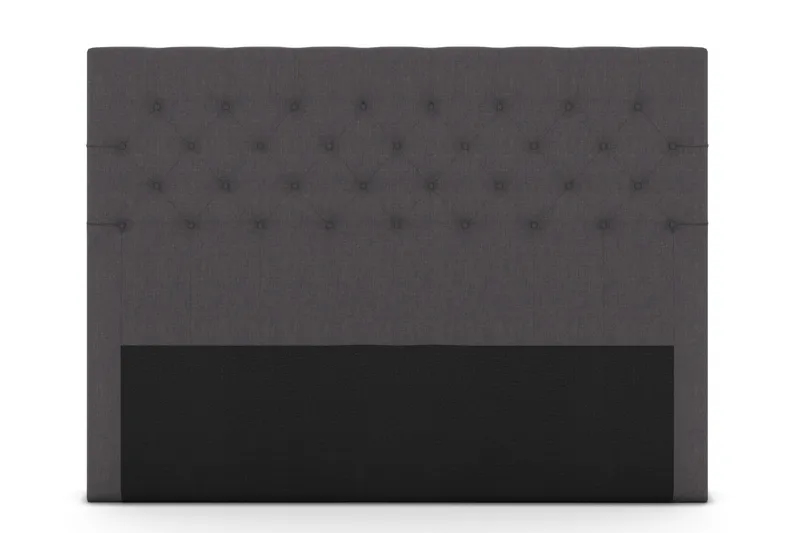 Select Djuphäftad Sänggavel 180 cm, Mörkgrå