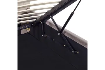 Saleux Sängram 140x200 cm - Taupe - Products - Möbler - Säng - Säng med förvaring