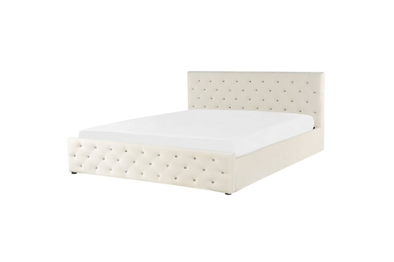 Saleux Sängram 180x200 cm - Beige - Products - Möbler - Säng - Säng med förvaring