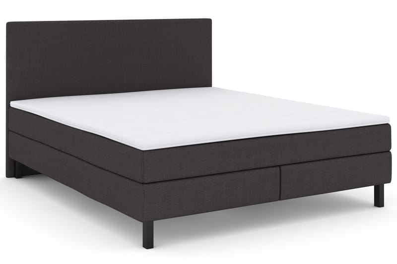 Select No 2 Komplett Sängpaket 180x200 - Mörkgrå/Svart - Products - Möbler - Säng - Kontinentalsäng