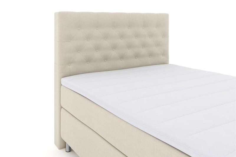 Select No 3 Komplett Sängpaket 160x200 Fast/Medium - Beige/Metall - Products - Möbler - Säng - Kontinentalsäng