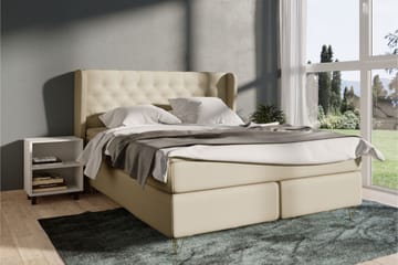 Select No 4 Komplett Sängpaket 120x200 Fast - Beige/Koppar - Products - Möbler - Säng - Enkelsäng