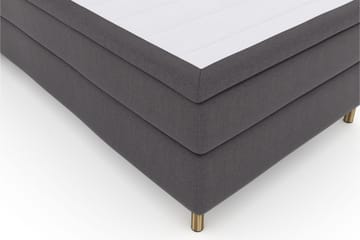 Select No 5 Komplett Sängpaket 120x200 Fast Watergel - Mörkgrå/Koppar - Products - Möbler - Säng - Enkelsäng