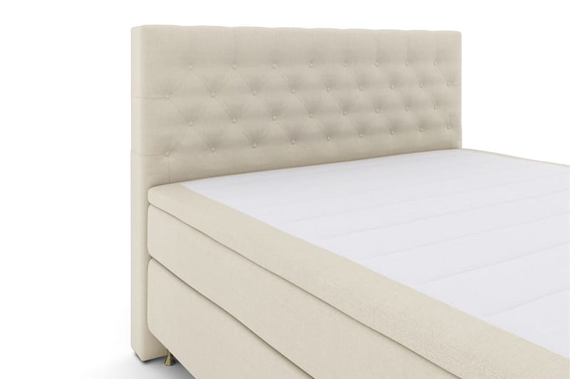 Select No 5 Komplett Sängpaket 210x210 Fast/Medium Watergel - Beige/Guld - Products - Möbler - Säng - Kontinentalsäng