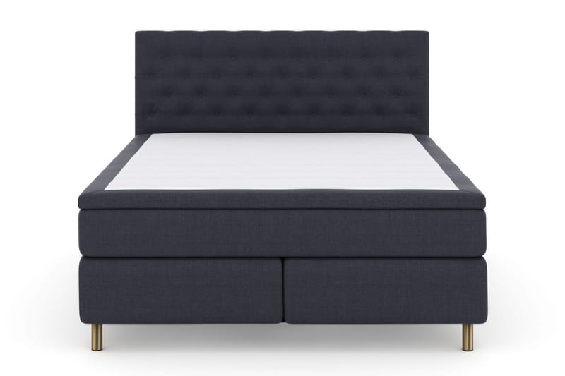 Select No 5 Kontinentalsäng 180x200 Medium Watergel, Blå/Koppar