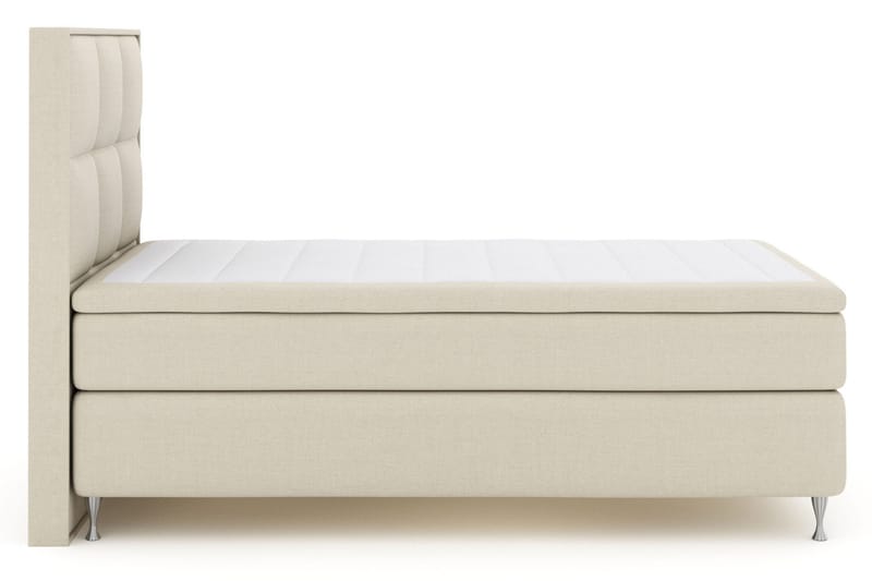 Select No 6 Komplett Sängpaket 140x200 F/M Latex/Memory, Beige/Silver
