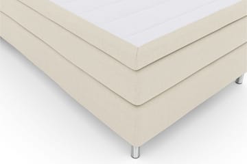 Select No 6 Kontinentalsäng 120x200 Fast Latex/Memory - Beige/Metall - Products - Möbler - Säng - Enkelsäng