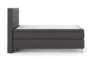 Select No 6 Kontinentalsäng 120x200 Fast Memory/Pocket - Mörkgrå - Products - Möbler - Säng - Enkelsäng