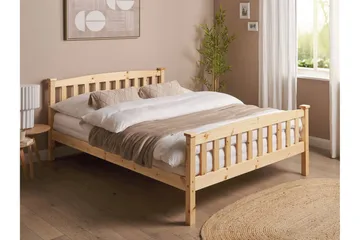 Traycee Sängram 140x200 cm - Ljust trä - Products - Möbler - Säng - Sängram & sängstomme