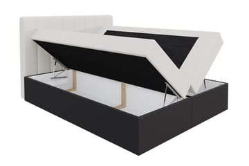 Vasil Kontinentalsäng 140x200 - Grå - Products - Möbler - Säng - Säng med förvaring