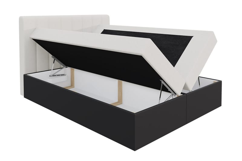 Vasil Kontinentalsäng 160x200 - Beige - Products - Möbler - Säng - Säng med förvaring