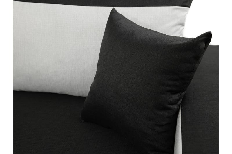 Alvared 3-sits Hörnbäddsoffa Universal - Röd/Grå - Products - Möbler - Soffa - Bäddsoffa - Bäddsoffa divan