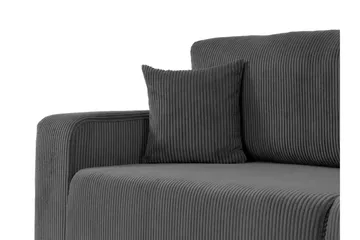 Barile Bäddsoffa 3-sits i Plysch - Brun - Products - Möbler - Soffa - Bäddsoffa - 3 sits bäddsoffa