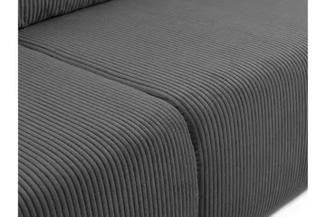 Barile Bäddsoffa 3-sits i Plysch - Brun - Products - Möbler - Soffa - Bäddsoffa - 3 sits bäddsoffa