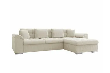 Camior 3-sits Hörnbäddsoffa beige - Products - Möbler - Soffa - Bäddsoffa - Bäddsoffa divan