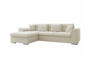 Camior 3-sits Hörnbäddsoffa Beige/Light beige - Products - Möbler - Soffa - Bäddsoffa - Bäddsoffa divan