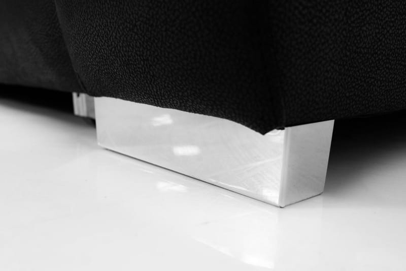 Cerys Divanbäddsoffa 265x185x85 cm Universal - Svart - Products - Möbler - Soffa - Bäddsoffa - Bäddsoffa längsbäddad