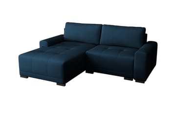 Denegal 2-sits Hörnbäddsoffa Dark blue - Products - Möbler - Soffa - Bäddsoffa - Hörnbäddsoffa