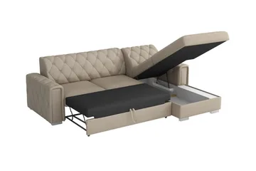 Denegal 3-sits Hörnbäddsoffa - Products - Möbler - Soffa - Bäddsoffa - Hörnbäddsoffa