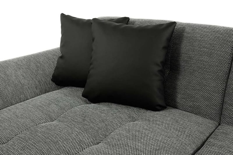 Dewitt 3-sits Bäddsoffa - Röd/Grå/Vit - Products - Möbler - Soffa - Bäddsoffa - U bäddsoffa