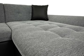 Dewitt 3-sits Bäddsoffa - Röd/Grå/Vit - Products - Möbler - Soffa - Bäddsoffa - U bäddsoffa