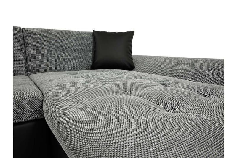 Dewitt 6-sits Bäddsoffa - Mörkgrå - Products - Möbler - Soffa - Bäddsoffa - U bäddsoffa