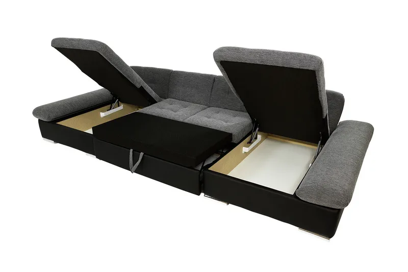 Dewitt Hörnsoffa - Mörkblå - Products - Möbler - Soffa - Bäddsoffa - U bäddsoffa