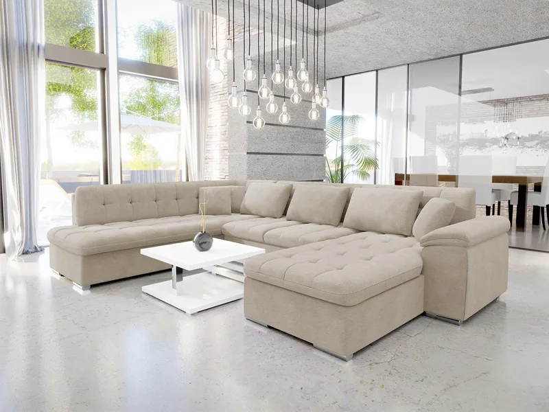 Dynir 6-sits U-Suffa Divan Höger - Products - Möbler - Soffa - Bäddsoffa - Hörnbäddsoffa