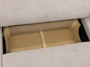 Hanish Bäddsoffa Dubbeldivan 5-sits - Beige - Products - Möbler - Soffa - Bäddsoffa - U bäddsoffa