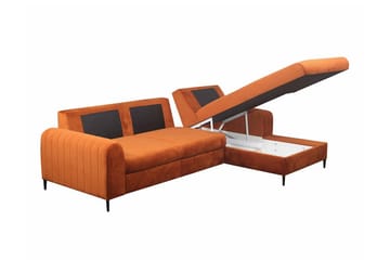 Kintore 3-sits Hörnbäddsoffa Dark blue - Products - Möbler - Soffa - Bäddsoffa - Hörnbäddsoffa