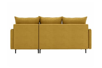 Knocklong 3-sits Hörnbäddsoffa - Grå - Products - Möbler - Soffa - Bäddsoffa - Hörnbäddsoffa