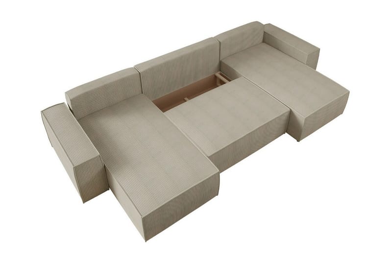 Knocklong 4-sits Hörnbäddsoffa Yellow - Products - Möbler - Soffa - Bäddsoffa - Hörnbäddsoffa