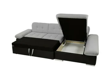 Lomux 3-sits Hörnbäddsoffa Dark yellow - Products - Möbler - Soffa - Bäddsoffa - Hörnbäddsoffa