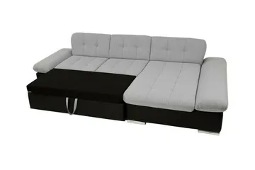 Lomux 3-sits Hörnbäddsoffa Light brown - Products - Möbler - Soffa - Bäddsoffa - Hörnbäddsoffa