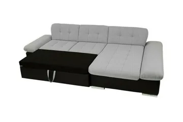 Lomux 3-sits Hörnbäddsoffa White - Products - Möbler - Soffa - Bäddsoffa - Hörnbäddsoffa