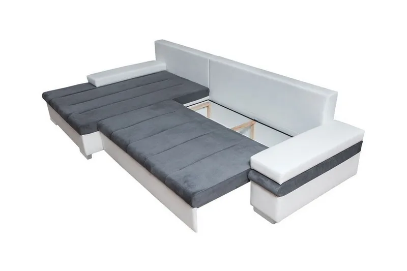 Naoma 3-sits Hörnbäddsoffa Beige - Products - Möbler - Soffa - Bäddsoffa - Bäddsoffa divan