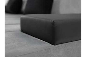 Naoma Bäddsoffa med Divan 4-sits - Grå - Products - Möbler - Soffa - Bäddsoffa - Bäddsoffa divan