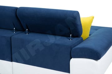 Reginia 5-sits Bäddsoffa Vänster - Rosa - Products - Möbler - Soffa - Bäddsoffa - Bäddsoffa divan