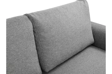 Taberk Bäddsoffa med Divan och Schäslong 5-sits i Bouclé - Rosa - Products - Möbler - Soffa - Bäddsoffa - Bäddsoffa divan