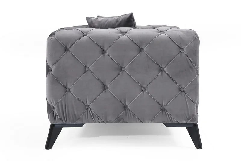 Beachport 2-sits Soffa - Antracit/Svart - Products - Möbler - Soffa - Sammetssoffa