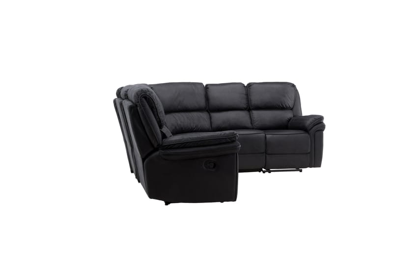 Saranda Reclinersoffa - Svart - Products - Möbler - Soffa - Biosoffa & reclinersoffa - 4 sits biosoffa & reclinersoffa