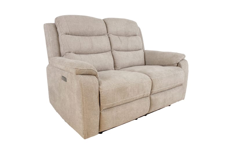 Mimi Reclinersoffa 2-sits 153x93x102 cm Ljusgrå Bok - Products - Möbler - Soffa - Biosoffa & reclinersoffa