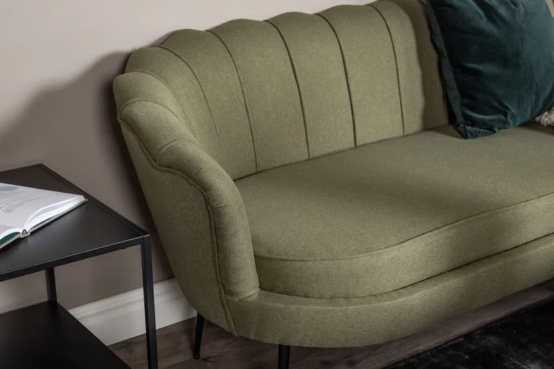 Calais 3-sits Soffa - Grön - Products - Möbler - Soffa - 3 sits soffa