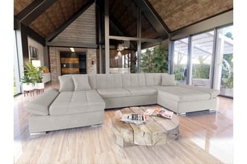 Dewitt Soffa Dubbeldivan 4-sits - Beige - Products - Möbler - Soffa - U-soffa