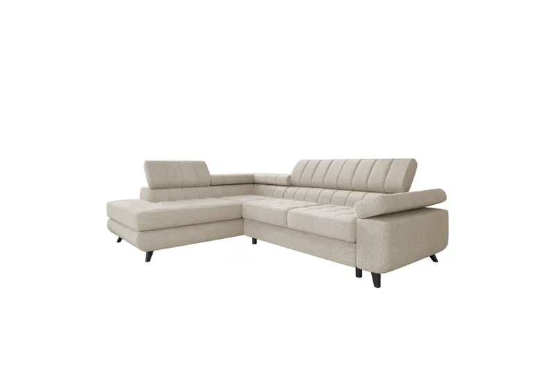 Amshyttan Soffa med Schäslong 3-sits, Beige