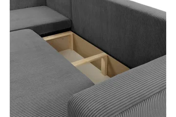 Barile Soffa med Divan 3-sits - Grön - Products - Möbler - Soffa - Divansoffa & schäslongsoffa - 3 sits soffa med divan