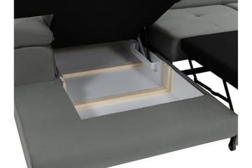 Gabina Soffa med Divan 3-sits - Rosa - Products - Möbler - Soffa - Divansoffa & schäslongsoffa - 3 sits soffa med divan