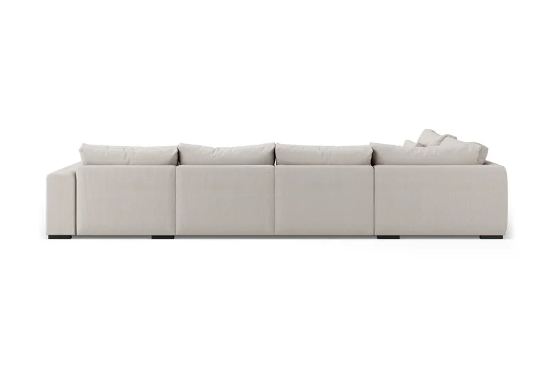 Dubai Stor U-modulsoffa med Divan Höger 432 cm - Beige - Products - Möbler - Soffa - Modulsoffa - Komplett modulsoffa