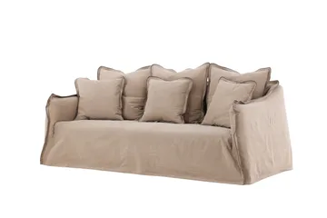 Oskarshamn Soffa 3-sits - Brun - Products - Möbler - Soffa - 3 sits soffa