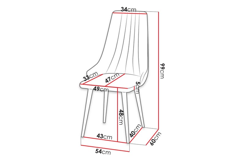 Aldbrough Matstol - Products - Möbler - Fåtölj & stolar - Matstol & köksstol